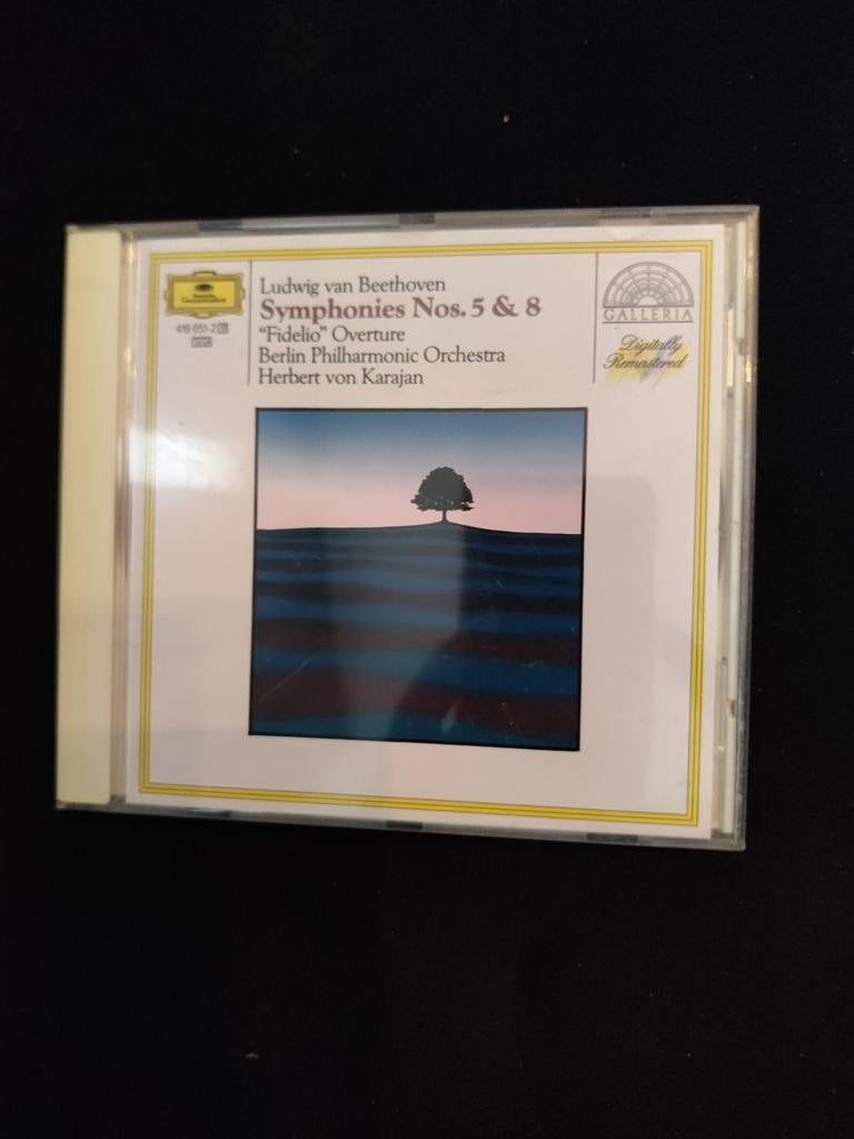 Beethoven Symfonieën 5 & 8 - Herbert von Karajan CD, Ophalen of Verzenden