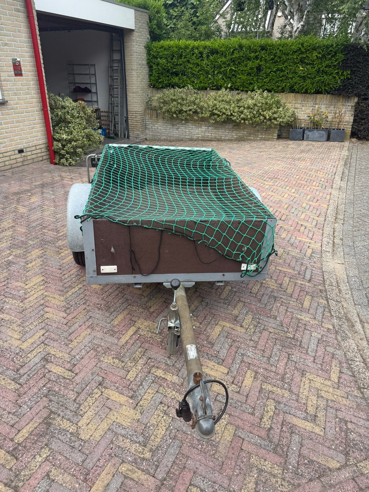 Aanhangertje (180x110x40) met nieuwe bandjes, Auto diversen, Ophalen, Gebruikt