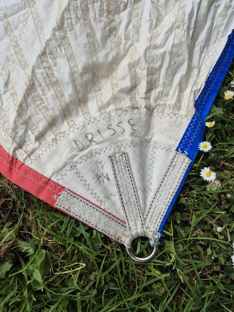 Spinnaker asymmetrisch van circa 9,65m hoog, Watersport en Boten, Zeilen en Zeiltoebehoren, Ophalen, 6 meter of meer, Gebruikt