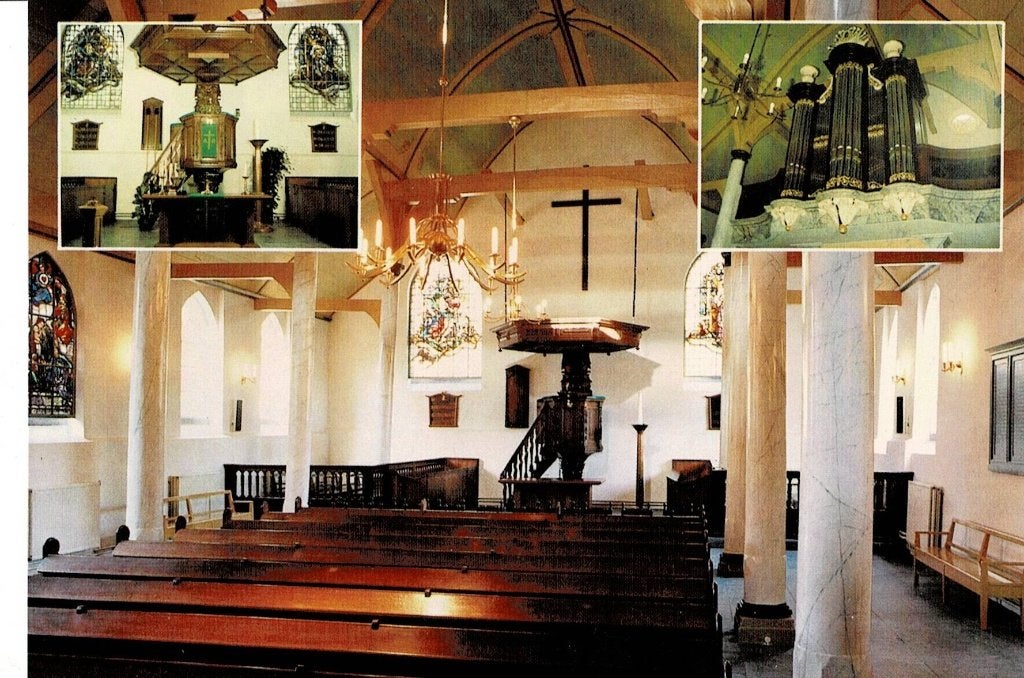 Woerden, interieur Schuilkerk, Ophalen of Verzenden, Ongelopen, Utrecht