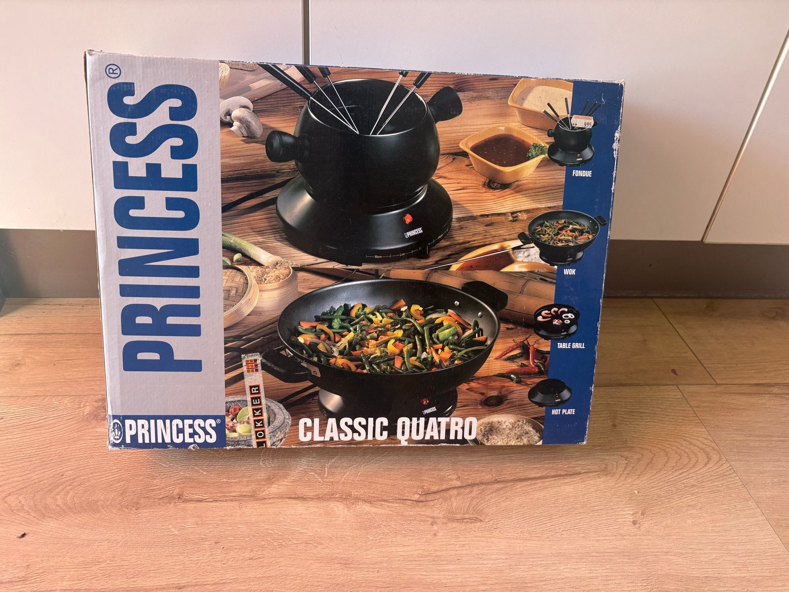 Princess Classic Quatro: Fondue, Wok, Grill & Warmhoudplaat, Ophalen, Nieuw