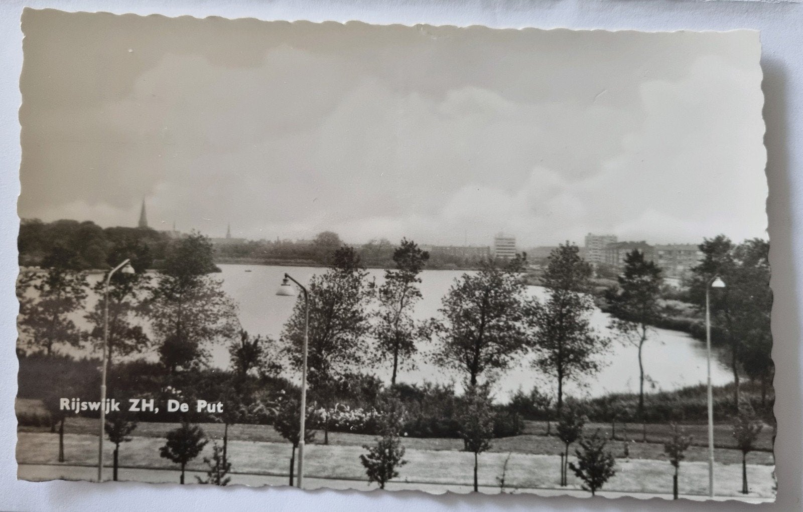 C83. Rijswijk. De Put. Echte fotokaart, Verzamelen, Ophalen of Verzenden