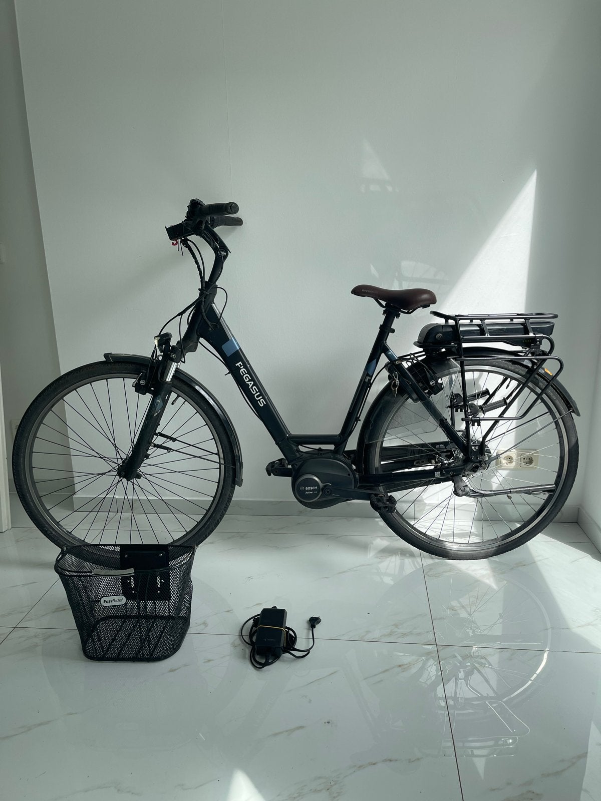 Pegasus elektrische fiets | Bosch middenmotor| 7.320 km, Zo goed als nieuw, 50 km per accu of meer, 55 tot 59 cm, Ophalen