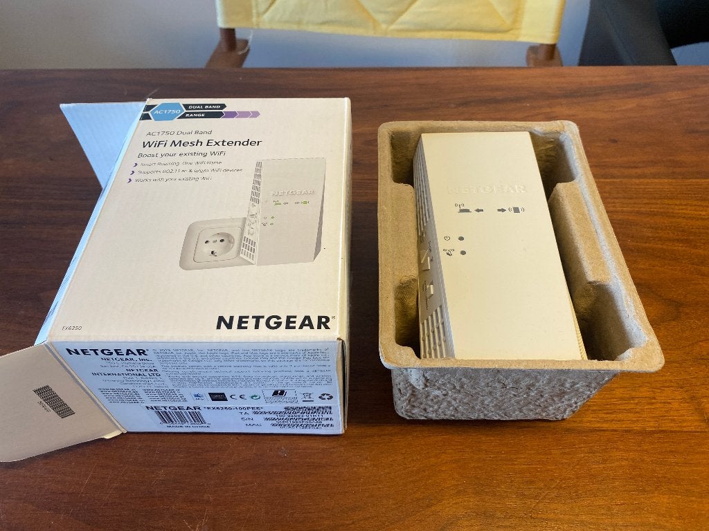 Netgear AC1750 Dual Band WiFi Mesh Extender, Ophalen of Verzenden, Zo goed als nieuw