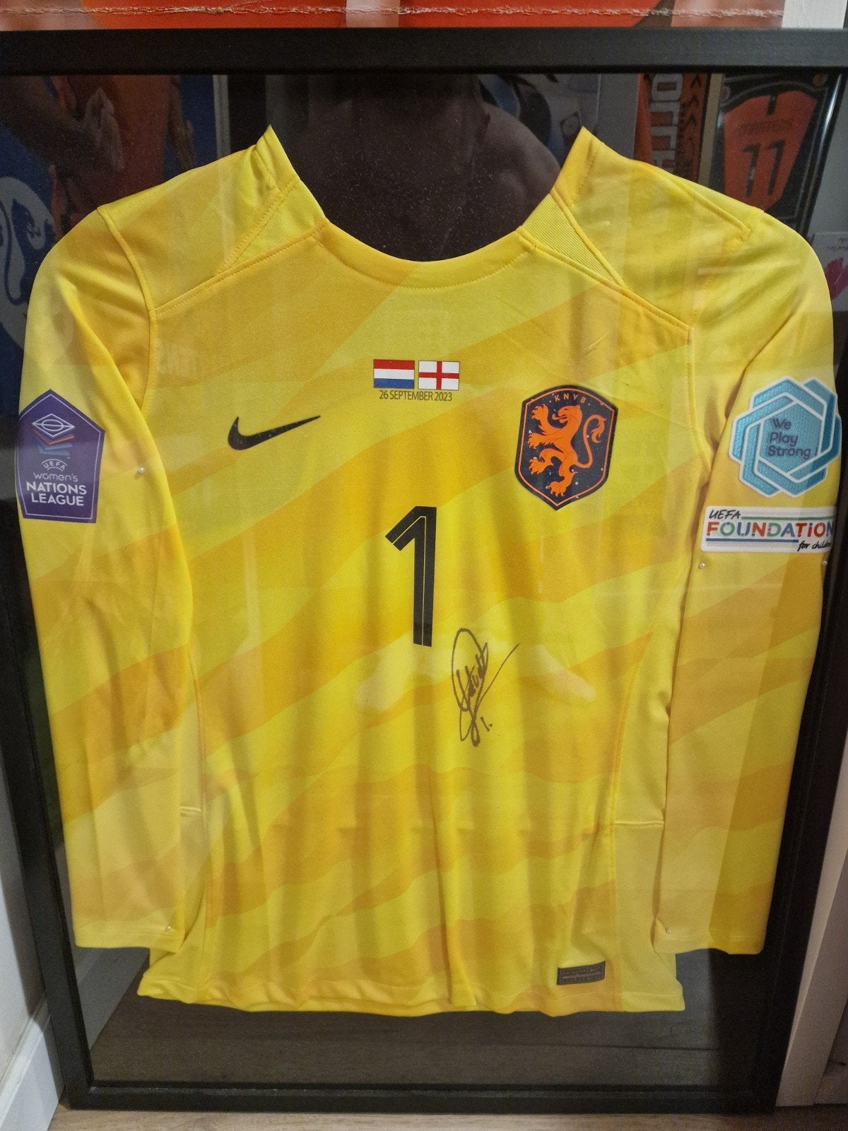 matchworn daphne van domselaar, Maat XL, Ophalen, Shirt