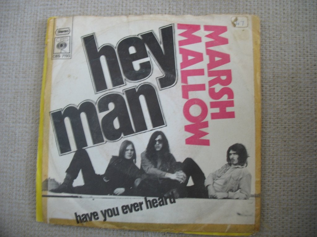 Single Sale; Marsh Mellow - Hey Man (nederbeat), Cd's en Dvd's, Vinyl Singles, Ophalen of Verzenden, Gebruikt, 7 inch, Pop