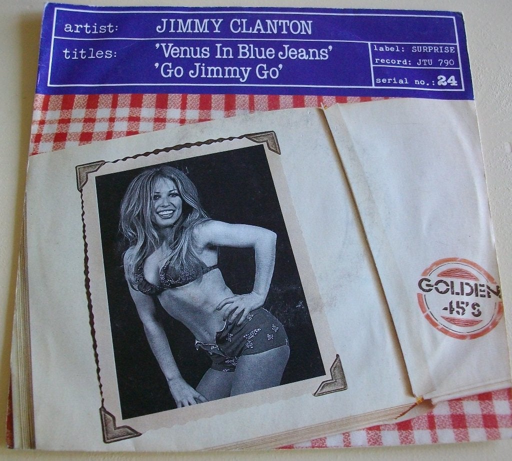 Jimmy Clanton   Venus in blue jeans, Cd's en Dvd's, Vinyl Singles, Zo goed als nieuw, Pop, 7 inch, Ophalen of Verzenden