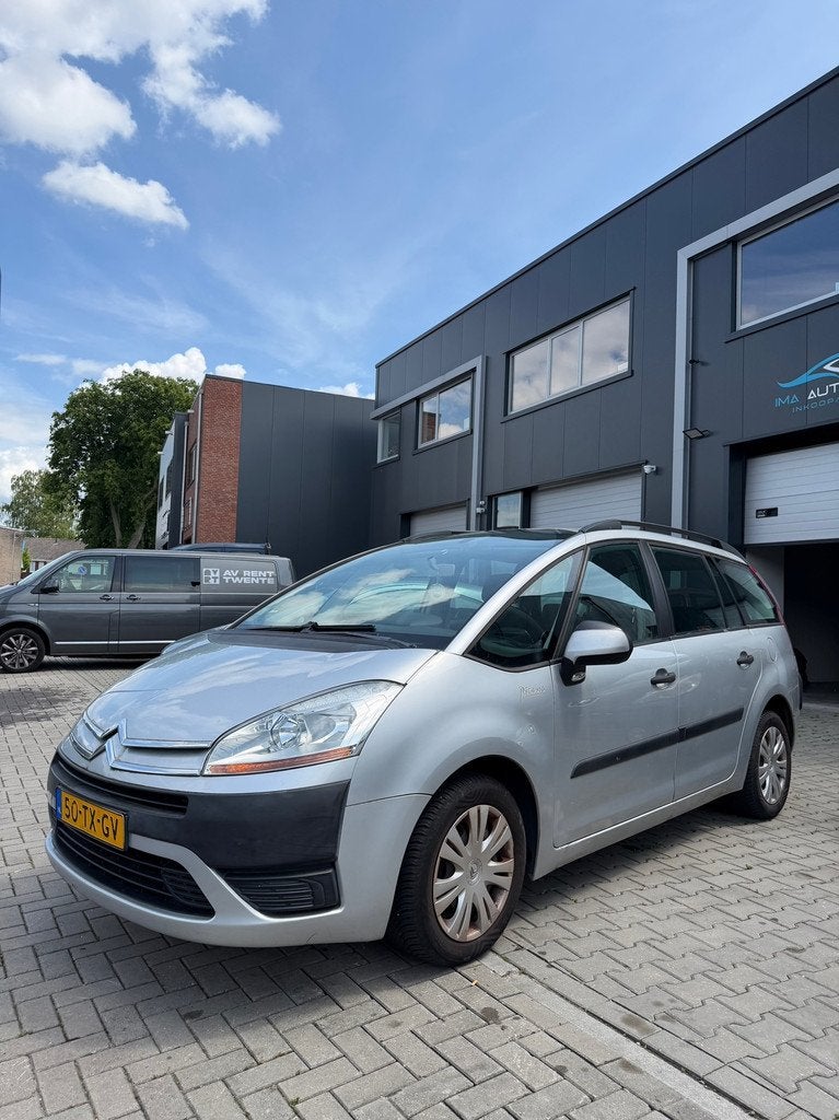 Citroen Grand C4 Picasso 1.8-16V Prestige 7p. Airco Ruime AP, 125 pk, Gebruikt, 4 cilinders, 1749 cc