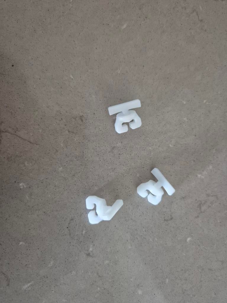 3 eindstoppers voor rails camper of caravan, Ophalen of Verzenden