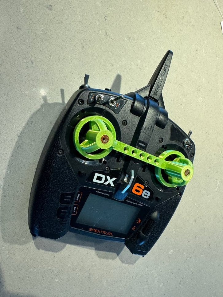 Spektrum DX6e zender, incl accu, Ophalen of Verzenden, Gebruikt