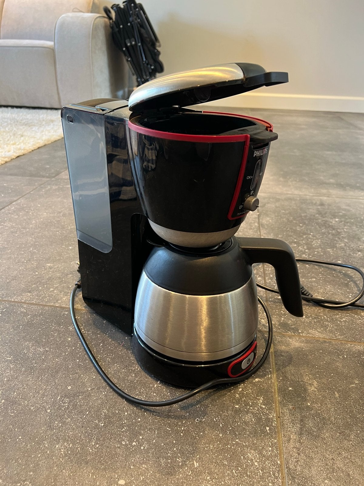 Philips Koffiezetapparaat, Witgoed en Apparatuur, Koffiezetapparaten, Ophalen, Gebruikt, Koffiemachine, Gemalen koffie