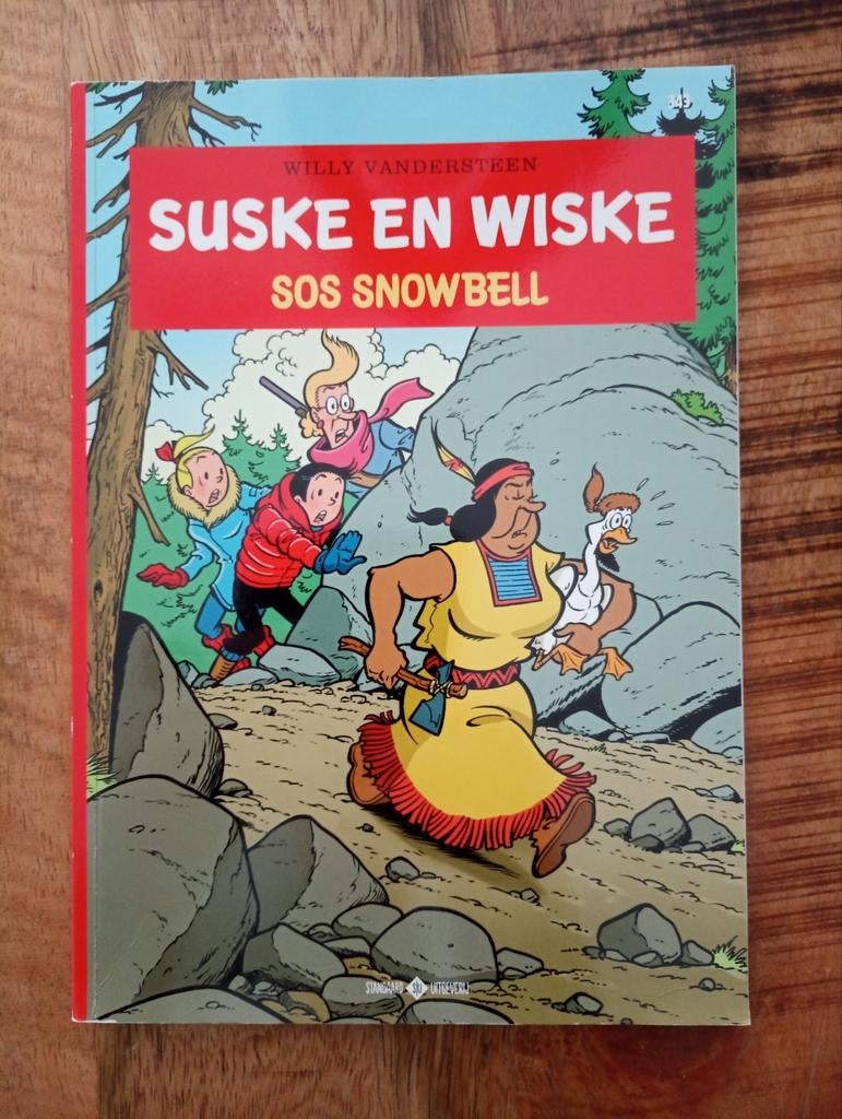 Suske en Wiske 343 - SOS Snowbell - voor € 2,49, Eén stripboek, Ophalen of Verzenden, Zo goed als nieuw, Willy Vandersteen