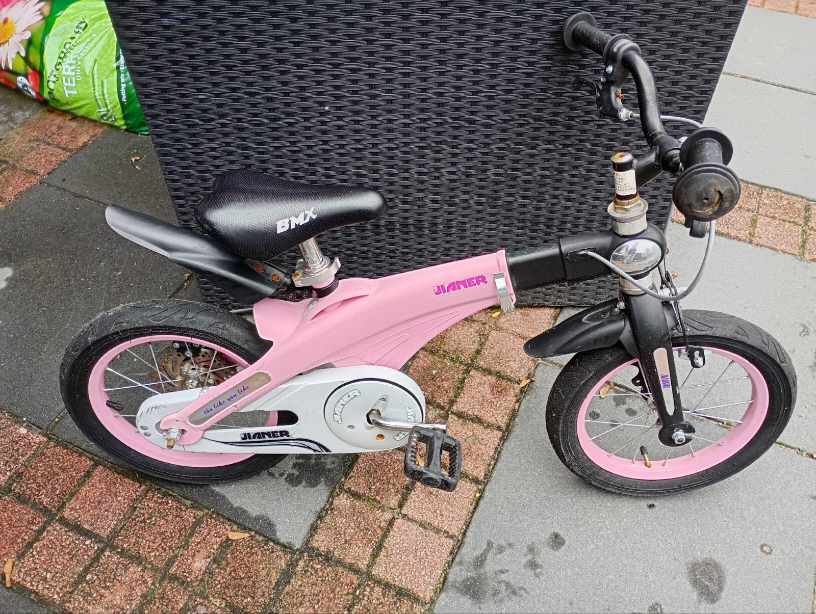 14 inch kinder fiets, Fietsen en Brommers, Ophalen, Gebruikt, 14 inch of minder