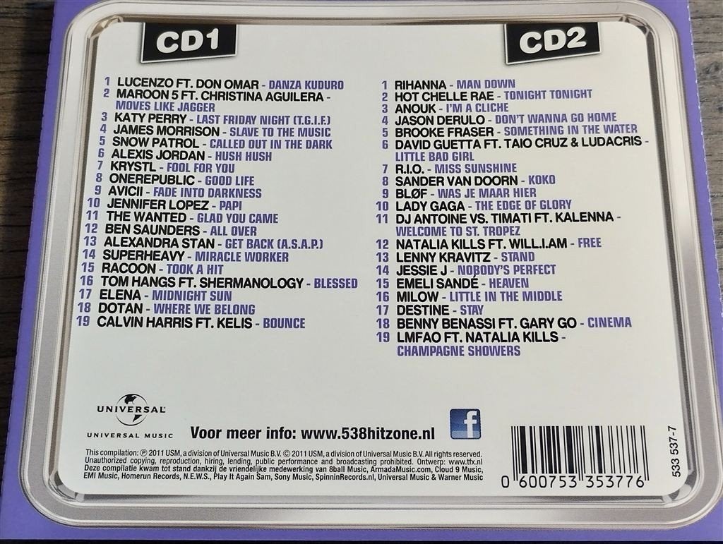 Hitzone 59 [2 CD], Ophalen of Verzenden, Zo goed als nieuw, Nederlandstalig