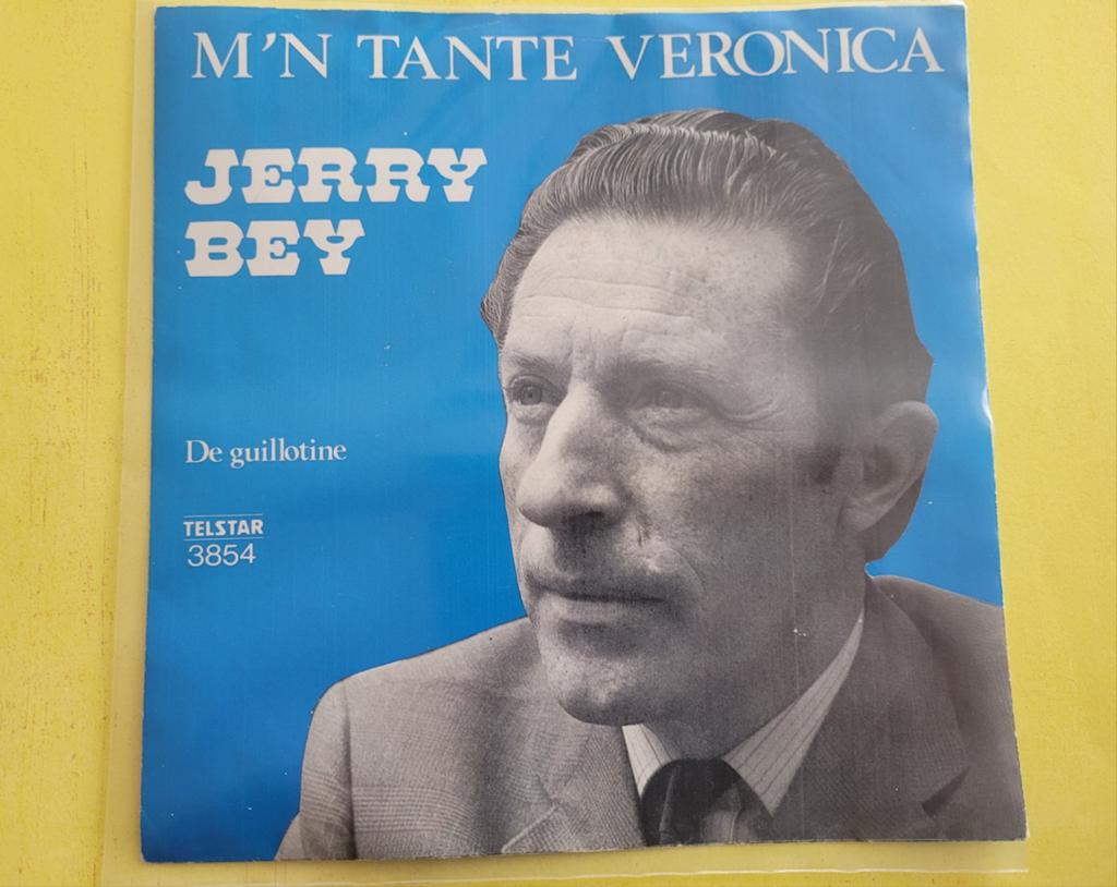 Jerry Bey - M'n tante Veronica, Ophalen, Zo goed als nieuw, Overige formaten, Levenslied of Smartlap