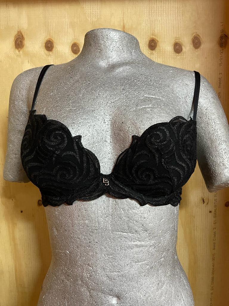 Louisa bracq bh Maat 70a - 75a -80a - 85a Model tribal, Verzenden, Zwart, BH