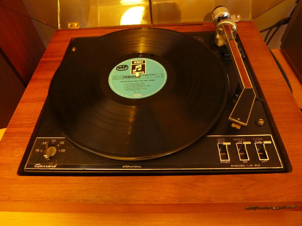 Garrard platenspeler (Mei Social Vrij: leef analoog), Audio, Tv en Foto, Gebruikt, Automatisch, Platenspeler, Ophalen
