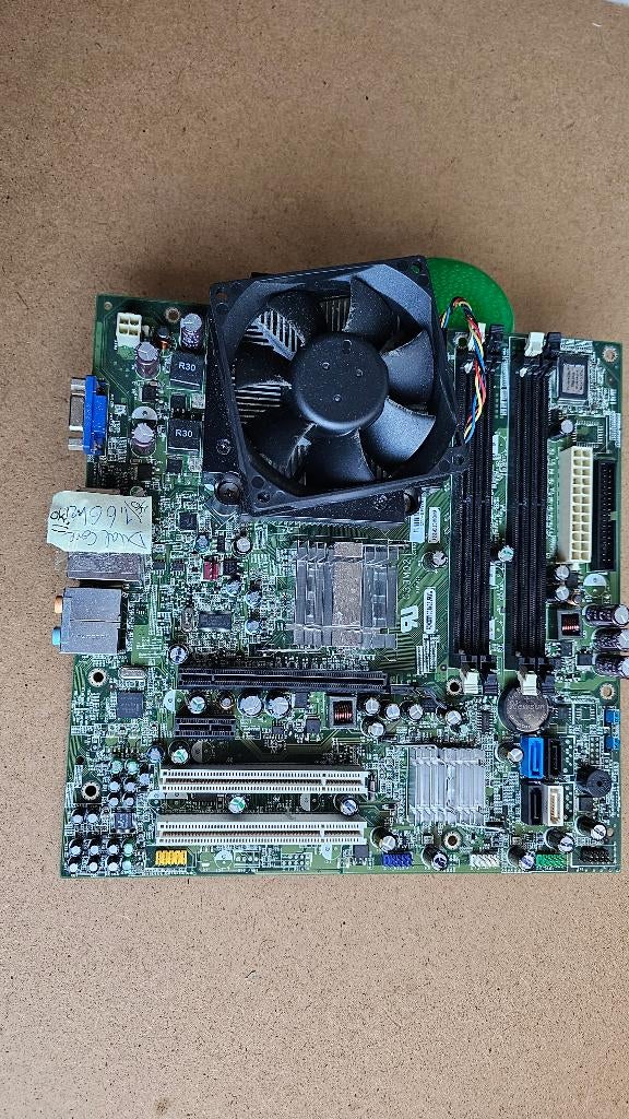 Foxconn G33M02 + CPU DualCore 1,60 Ghz-, Computers en Software, Gebruikt, DDR, Micro-ATX, Intel