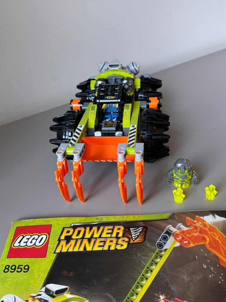 Lego - 8959 - Power Miners - Claw Digger, Overige thema's, Lego, Ophalen of Verzenden, Zo goed als nieuw