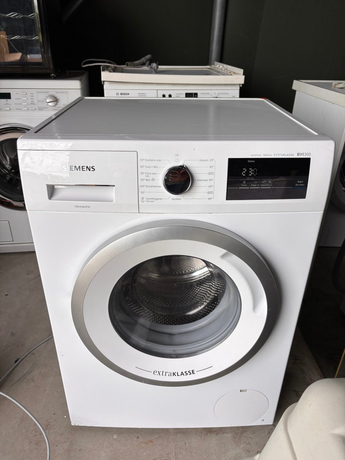 Siemens IQ300 Wasmachine 7 kg 1400 toeren, Witgoed en Apparatuur, Ophalen, Gebruikt, Voorlader, 85 tot 90 cm