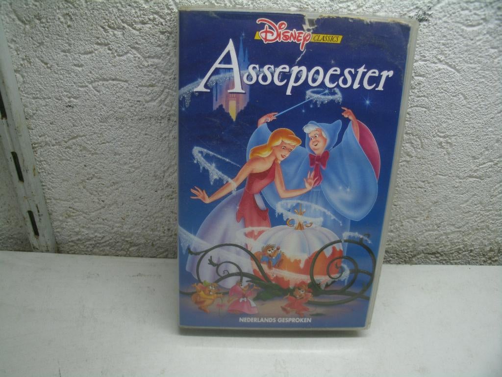 vhs 176a assepoester, Alle leeftijden, Ophalen of Verzenden, Zo goed als nieuw