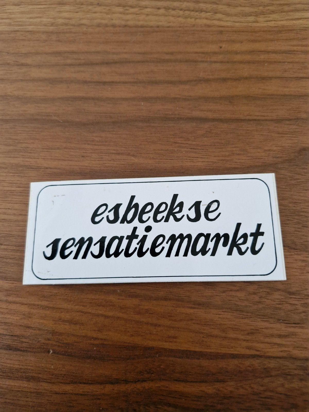 8788 Esbeekse Sensatiemarkt Sticker, Ophalen of Verzenden, Gebruikt, Overige typen