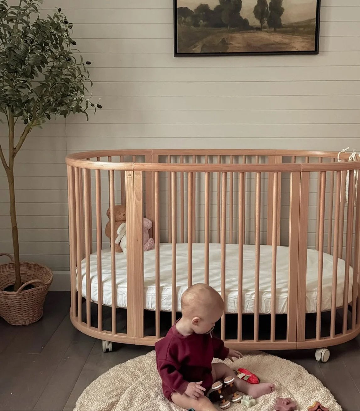 Stokke sleepi bed compleet zgan, Ophalen, Zo goed als nieuw, Ledikant
