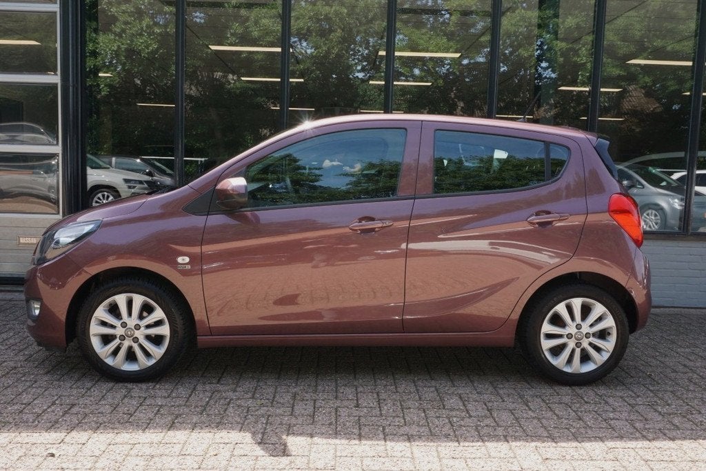 Opel KARL 1.0 ecoFLEX 120 Jaar Edition (bj 2019), Auto's, Stof, Gebruikt, Euro 6, Origineel Nederlands