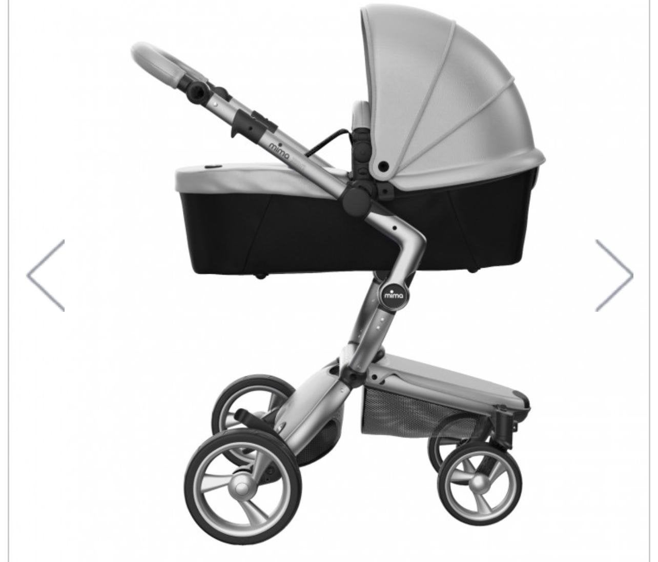 Mima Xari Combiwagen met autostoeltje en reiswieg, Zo goed als nieuw, Combiwagen, Met autostoeltje, Ophalen