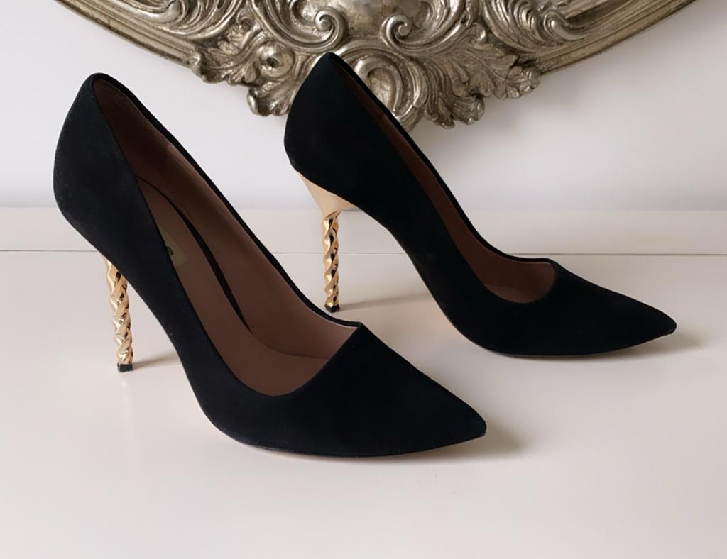Dune london dames schoenen hakken pumps zwart maat 41, Kleding | Dames, Schoenen, Ophalen of Verzenden, Zo goed als nieuw, Zwart