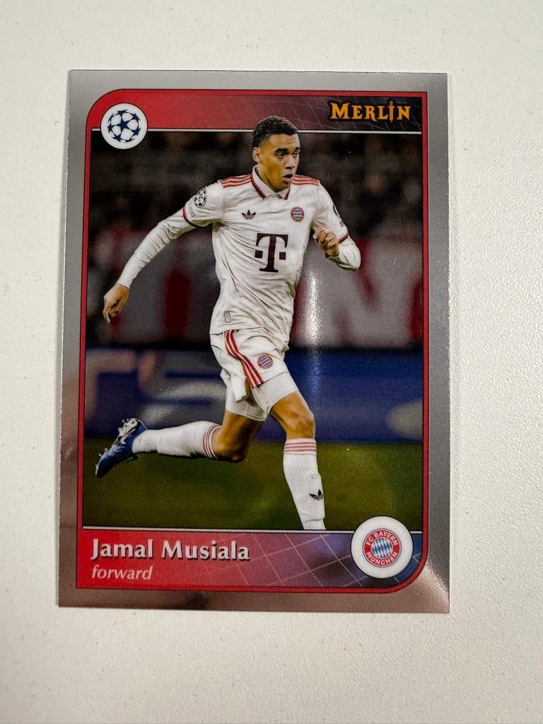 42 Jamal Musiala Merlin 2024-25, Ophalen of Verzenden, Nieuw, Buitenlandse clubs, Poster, Plaatje of Sticker