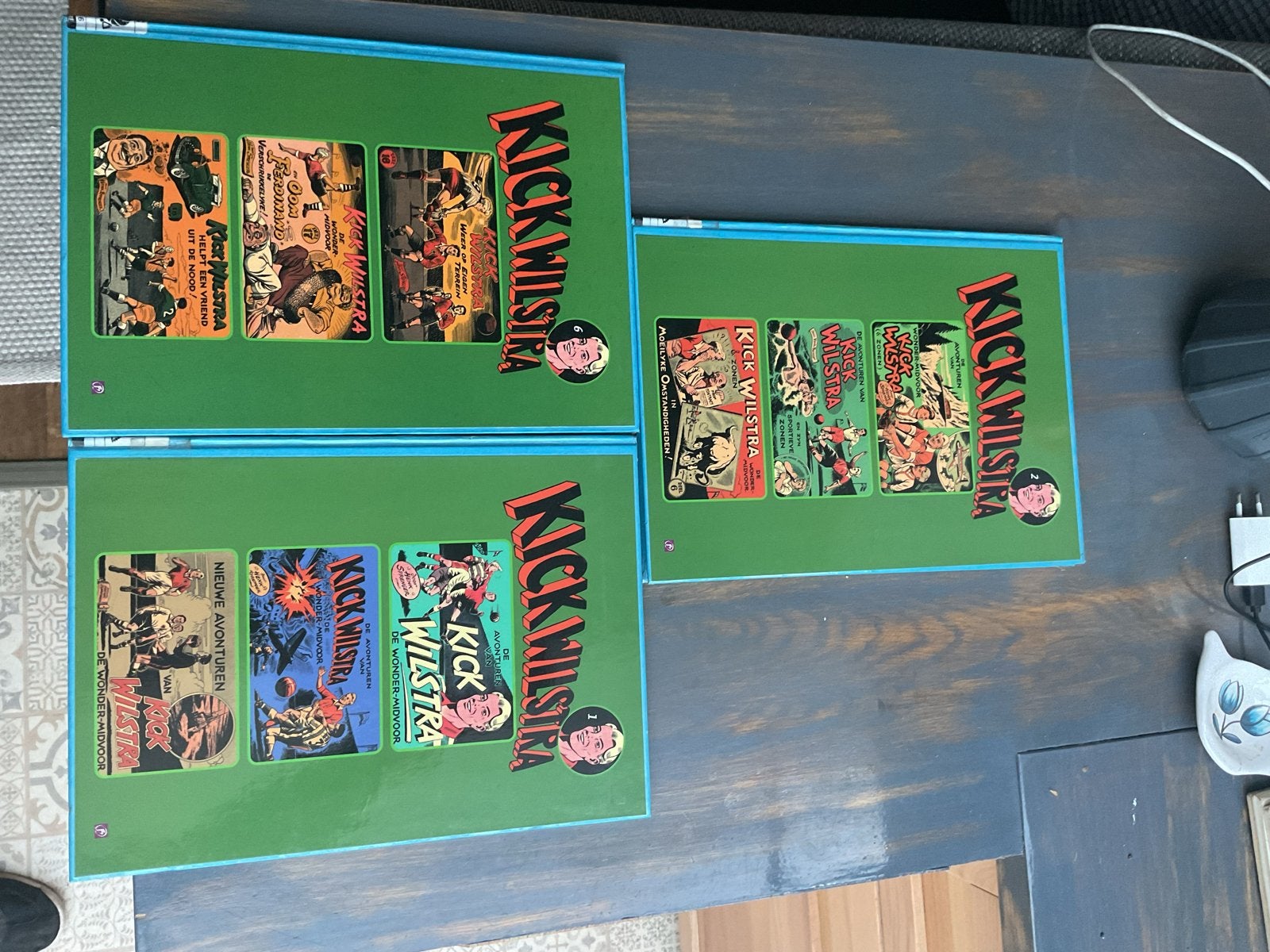 Kick Wilstra stripboeken boek 1,2 en 6, Boeken, Stripboeken, Meerdere stripboeken, Ophalen of Verzenden, Zo goed als nieuw