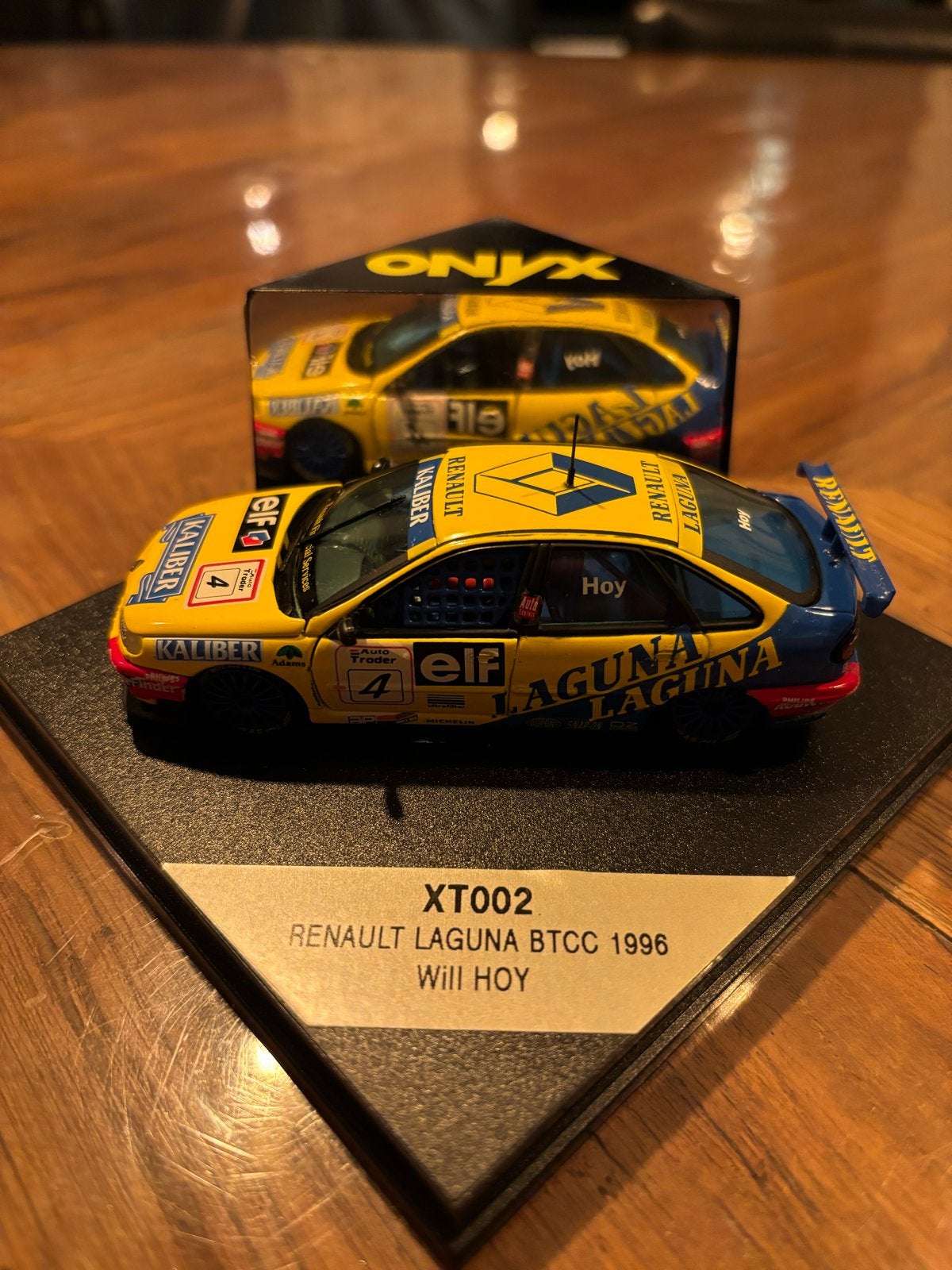 Onyx XT002 Renault Laguna BTCC 1996 Will Hoy schaalmodel, Ophalen of Verzenden, Zo goed als nieuw, Auto