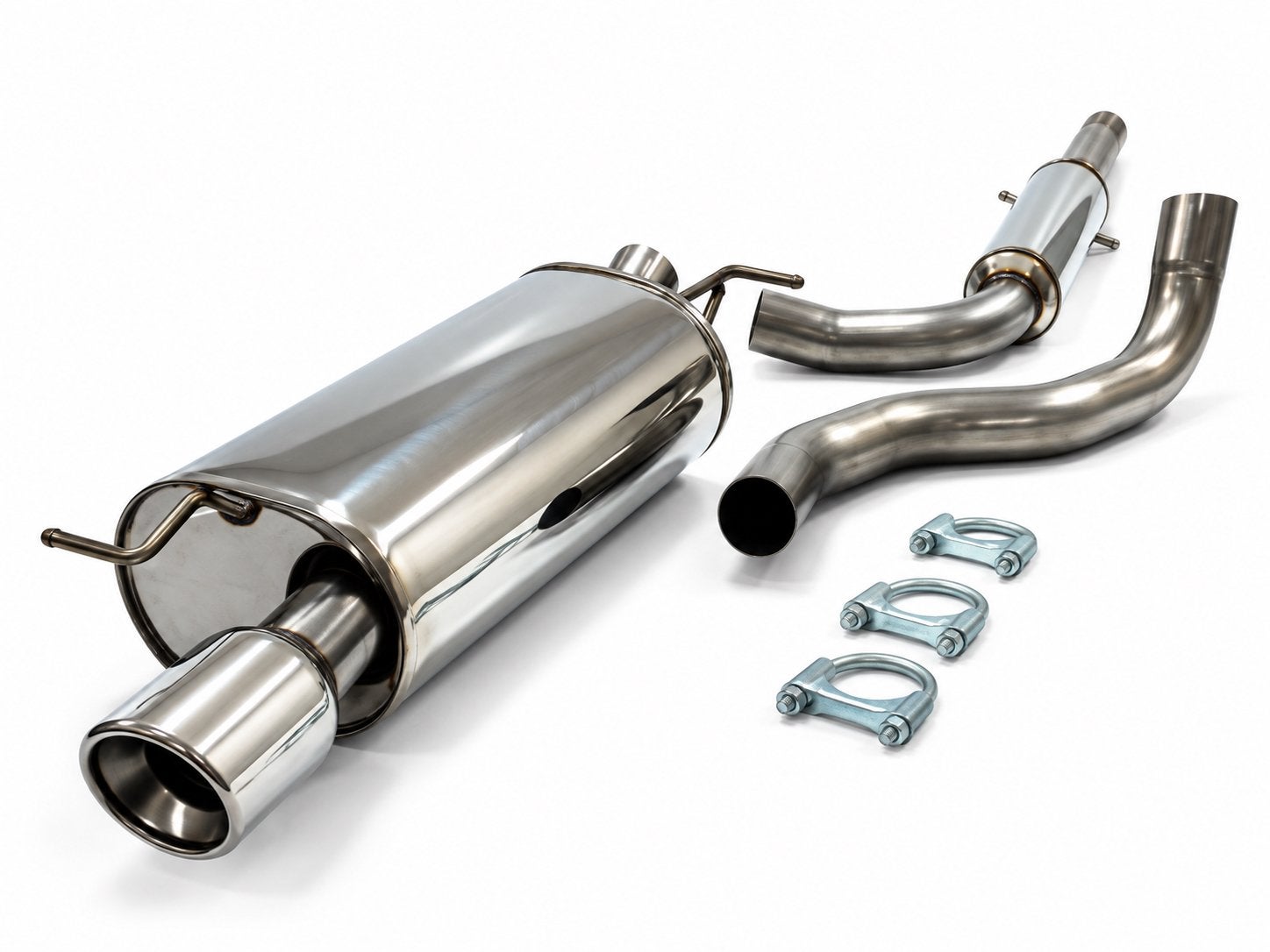 Simons RVS Sportuitlaat Audi TT 8N 1.8T – 041-H9R, Ophalen of Verzenden