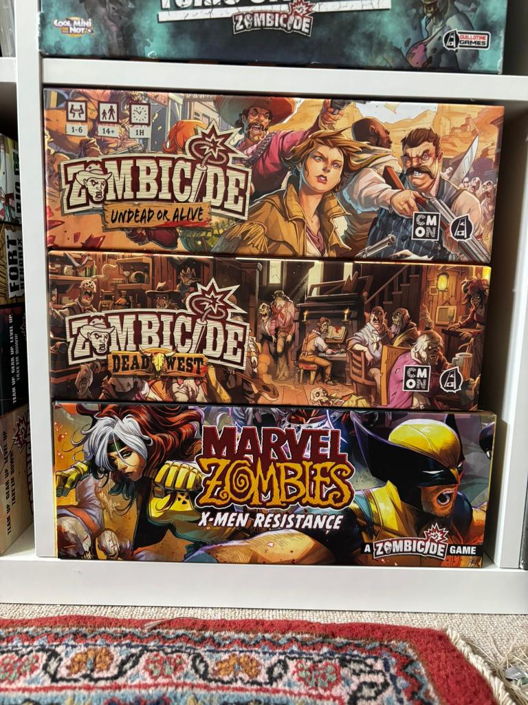 Grote bordspelopruiming - veel Kickstarters incl. Zombicide, Een of twee spelers, Ophalen of Verzenden, Zo goed als nieuw