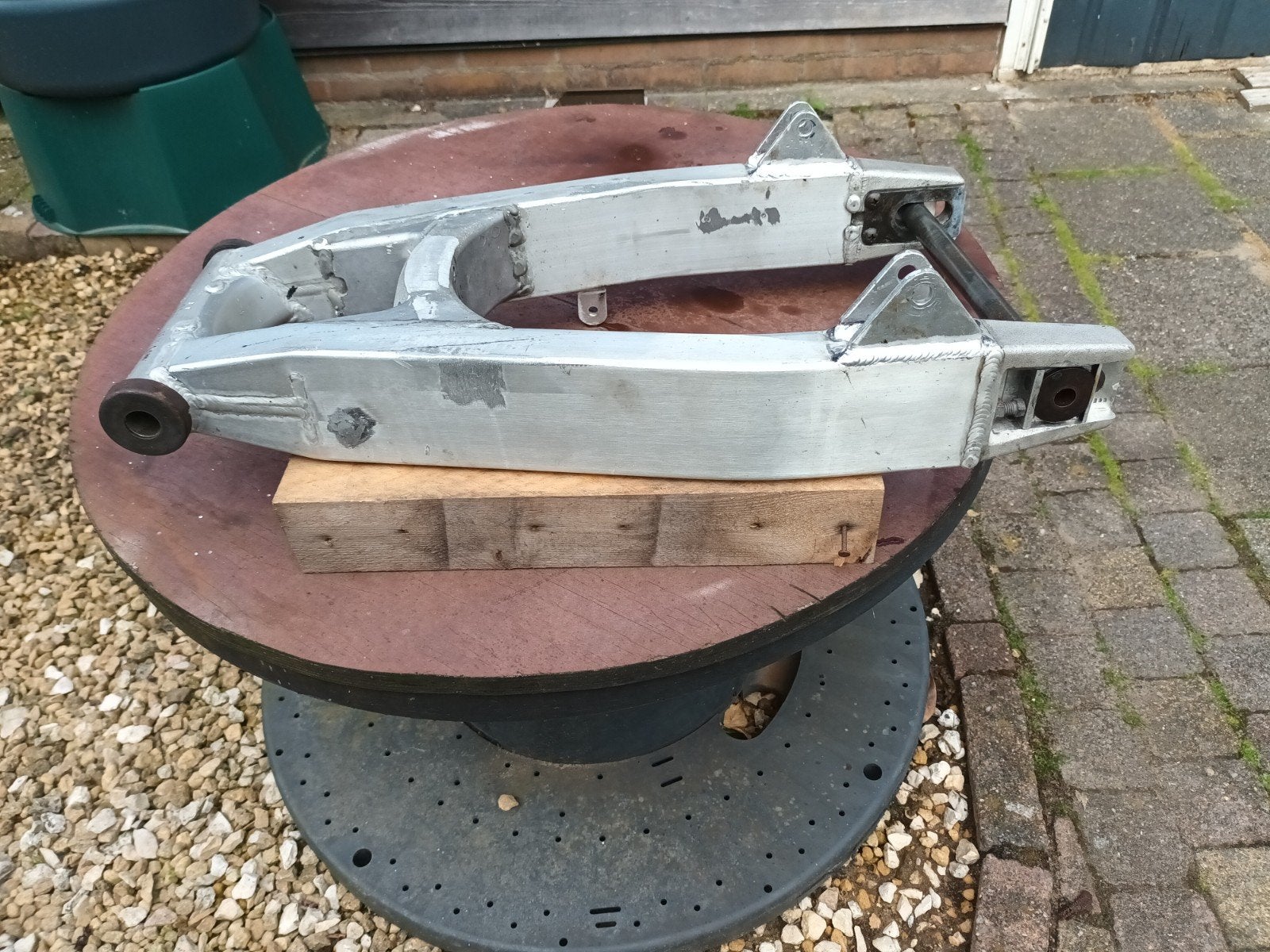 Aluminium Achterbrug, Ophalen of Verzenden