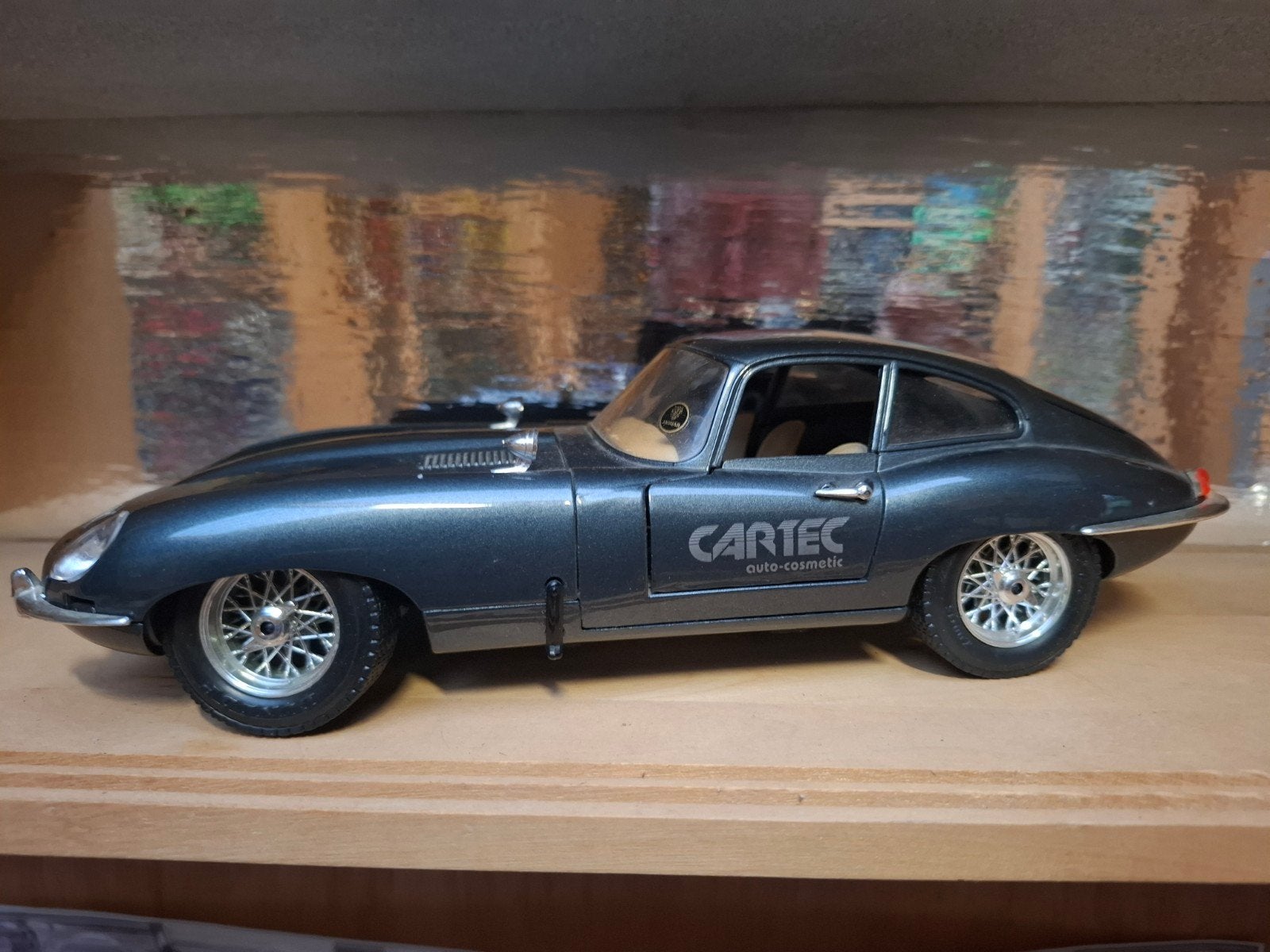 Jaguar Cartec 1:18 modelauto, Ophalen of Verzenden, Zo goed als nieuw, Auto, Overige merken