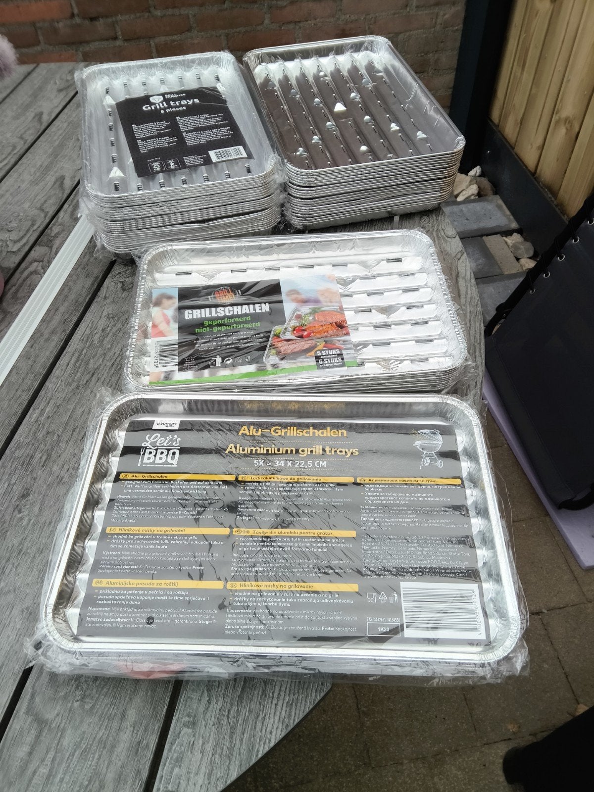 grillschalen voor de bbq, Ophalen of Verzenden