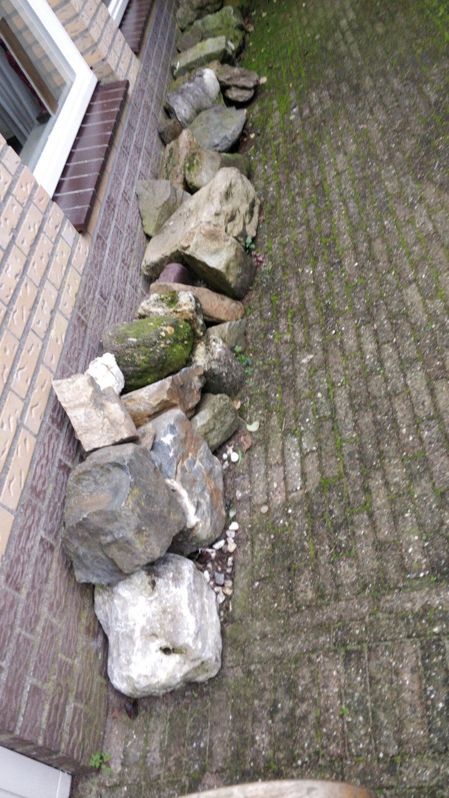 zwerfkeien, Ophalen