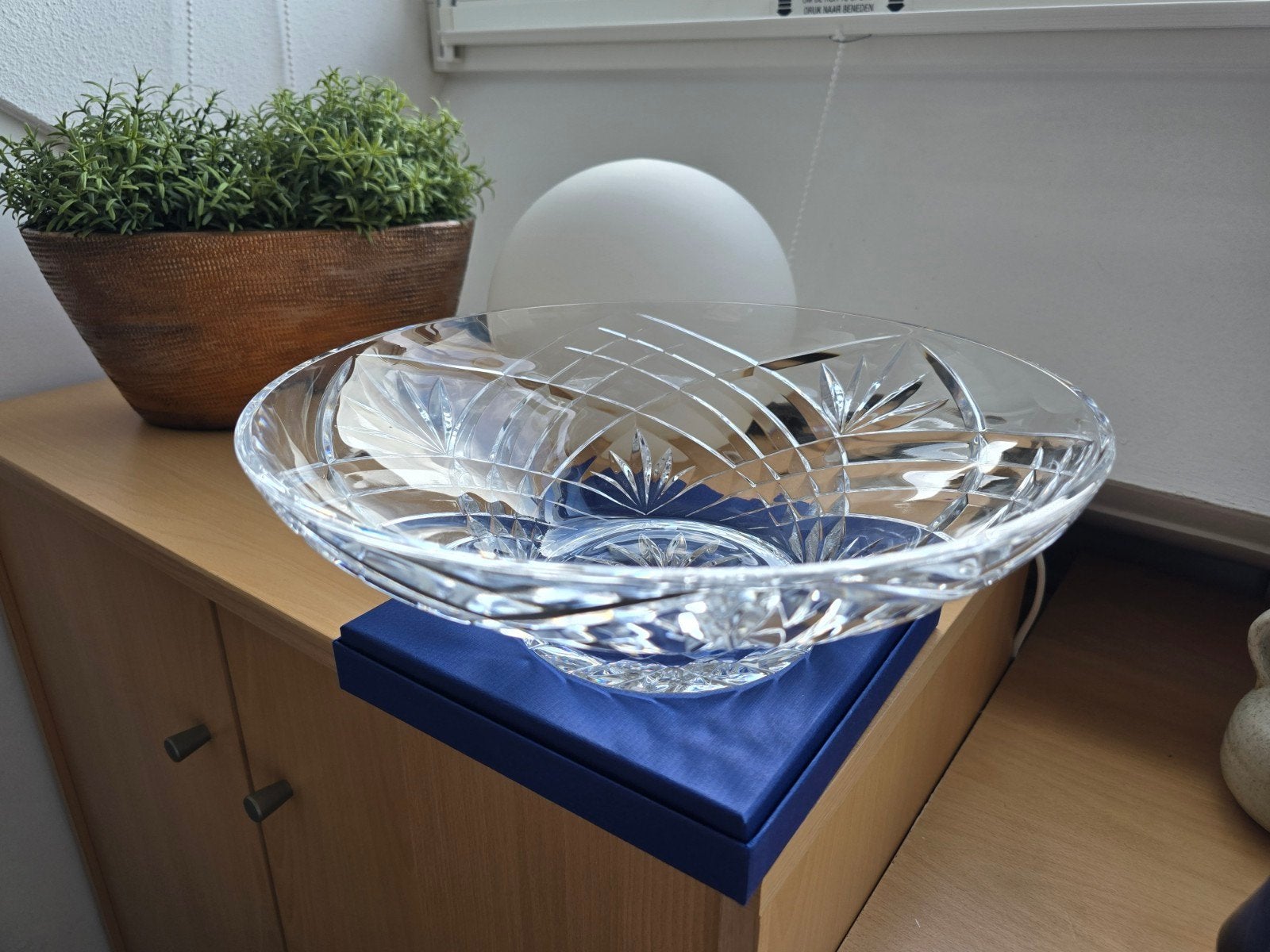 Luxe Marquis by Waterford Crystal schaal "Maximilian" Ø 30,5, Ophalen of Verzenden