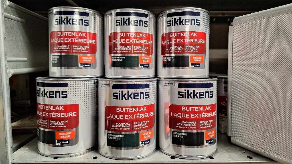 Sikkens Verf Wit Monumenten Groen wit Zwartgrijs, Overige kleuren, ., Nieuw, Ophalen of Verzenden