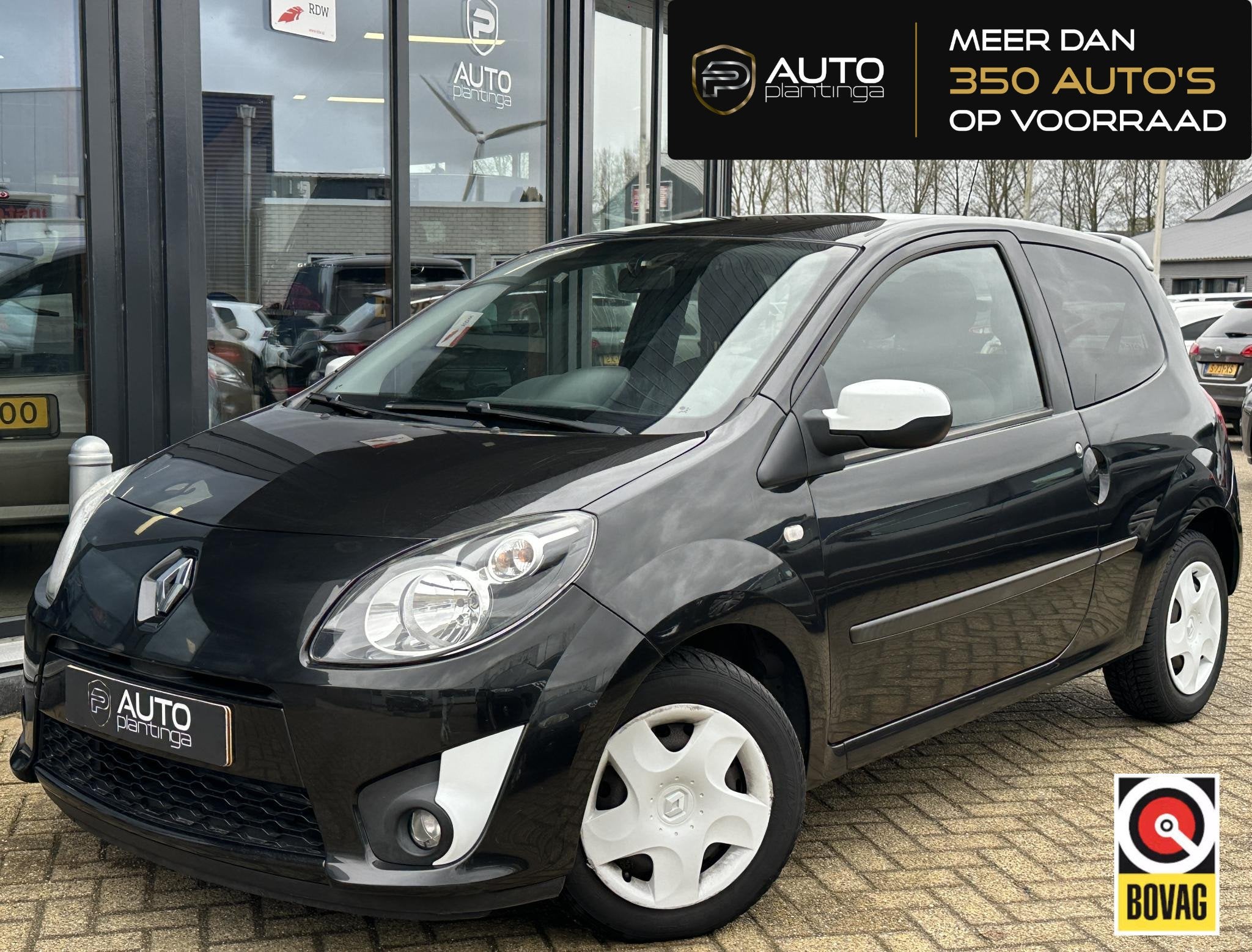 Renault Twingo 1.2-16V Collection 75PK | NL AUTO | Airco | G, Gebruikt, 4 cilinders, 4 stoelen, Zwart