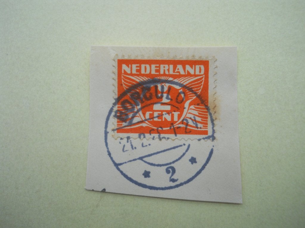 Nederland 1924/25 Vliegende duif Rondstempel Borculo, Postzegels en Munten, Postzegels | Nederland, Ophalen of Verzenden, T/m 1940