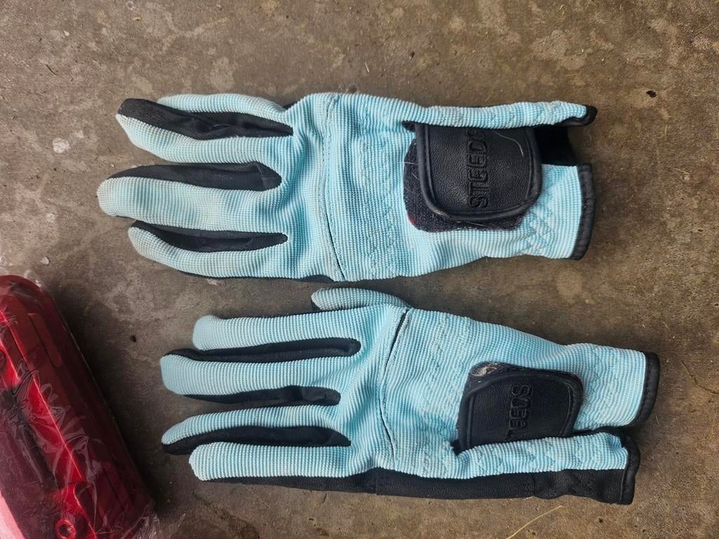 Paardrij handschoenen maat m, Dieren en Toebehoren, Paardrijkleding, Ophalen