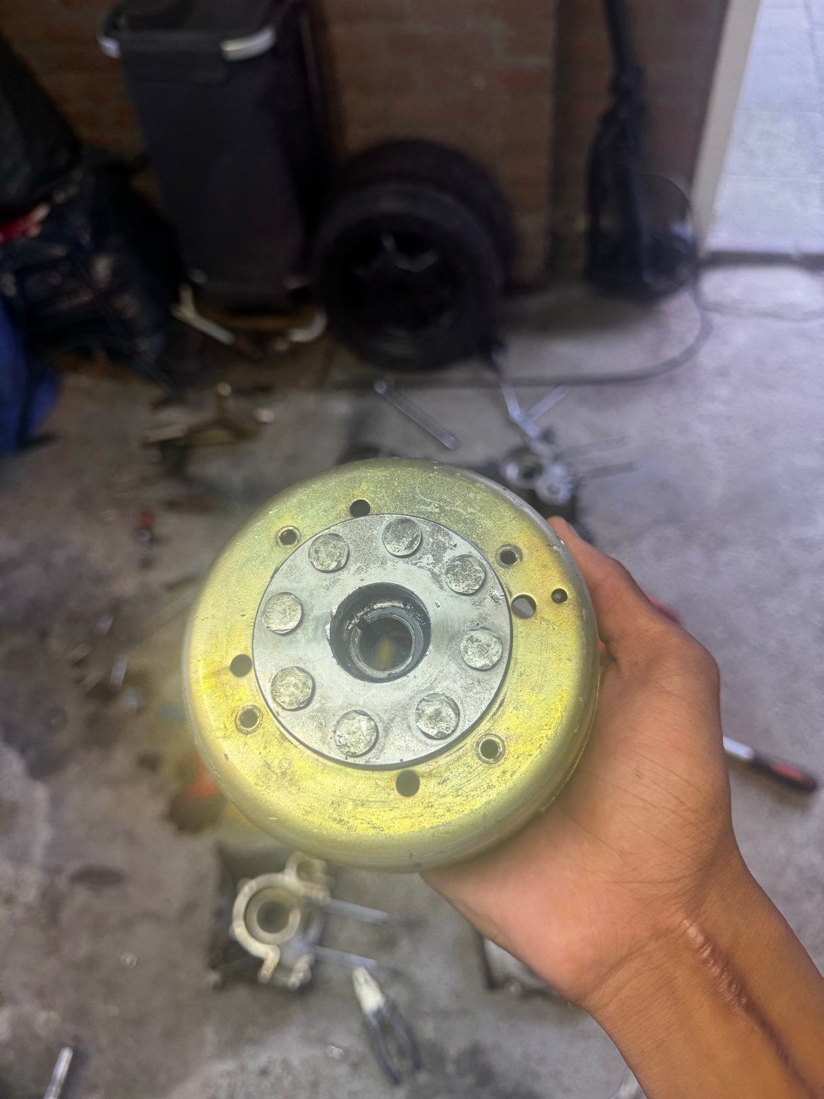 Vliegwiel 125/180cc voor scooter/motor, Ophalen of Verzenden, Gebruikt, Overige typen