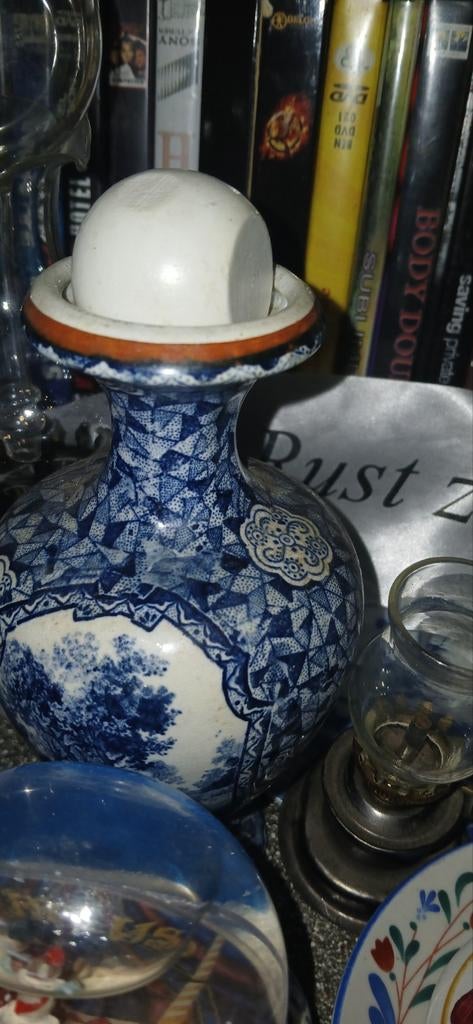 Meerdere soorten vintage blauw  porselijn, Ophalen of Verzenden