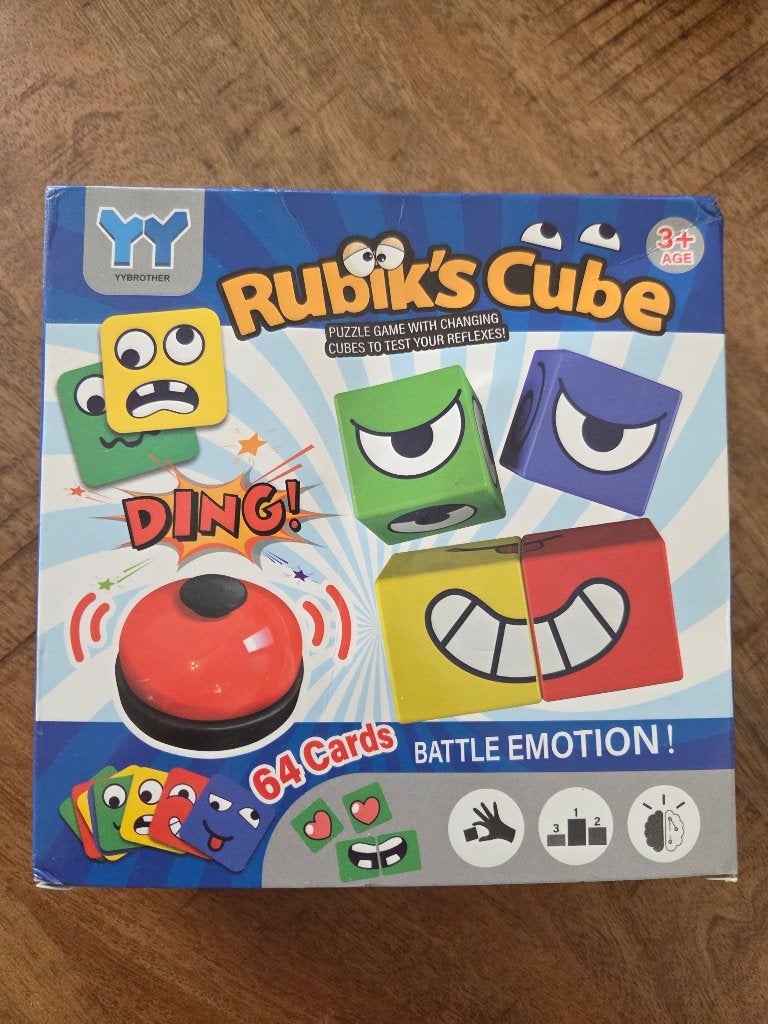Rubik's Cube Battle Emotion Puzzelspel met Bel, Een of twee spelers, Ophalen of Verzenden, Gebruikt, YYBROTHER