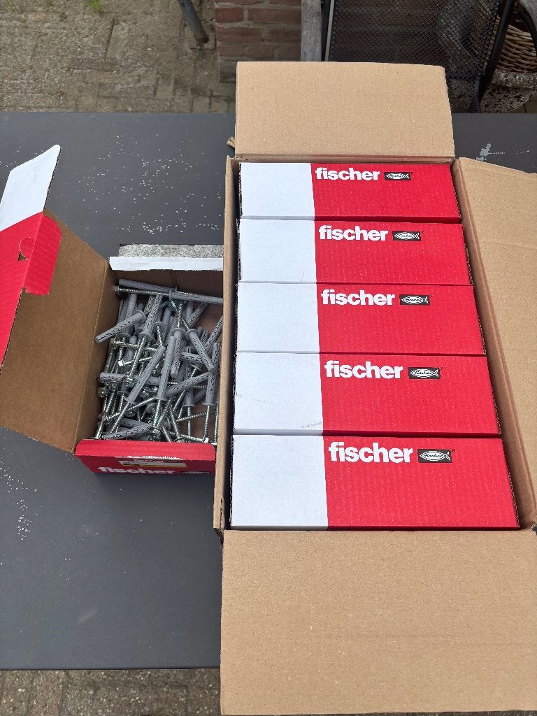 Fischer constructieplug, kozijnplug SXRL 10x80 FUS zeskant, Ophalen of Verzenden, Nieuw, 100 tot 250 mm, Overige typen