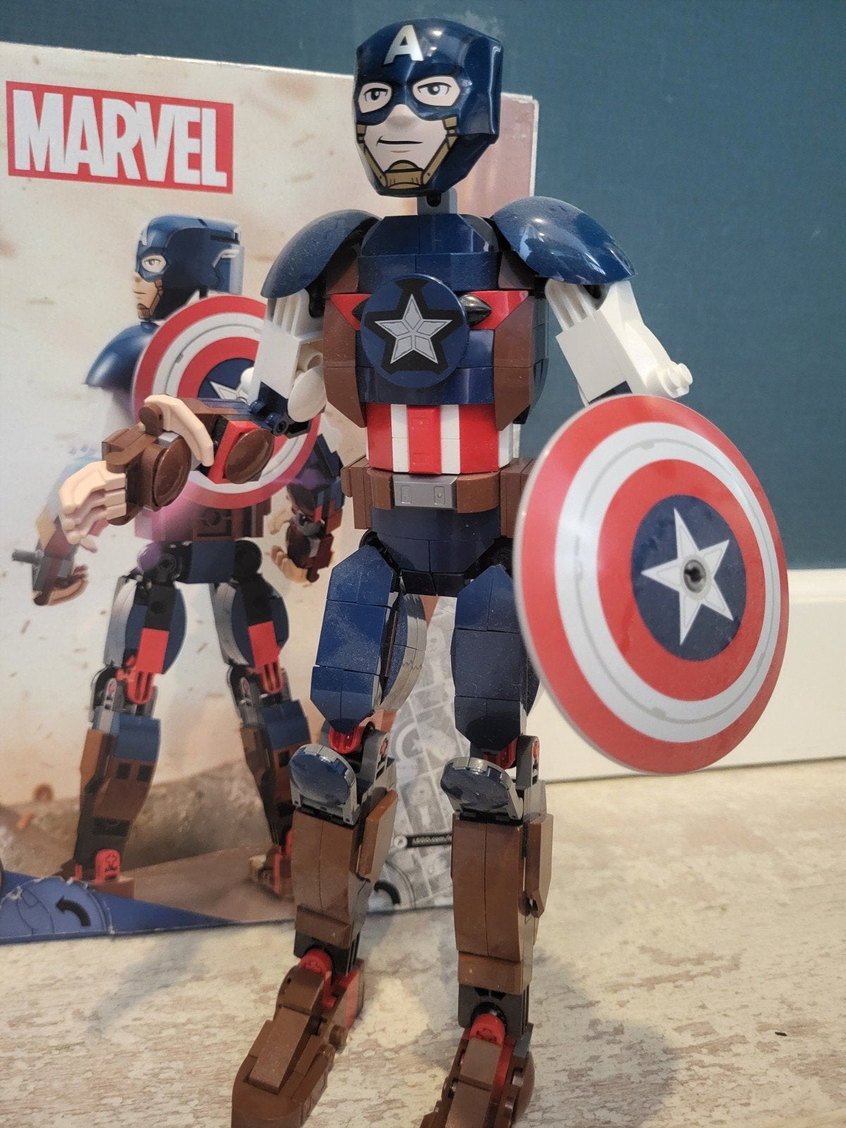 Lego Marvel Captain America nieuw in doos, Compleet, Lego, Nieuw, Ophalen of Verzenden