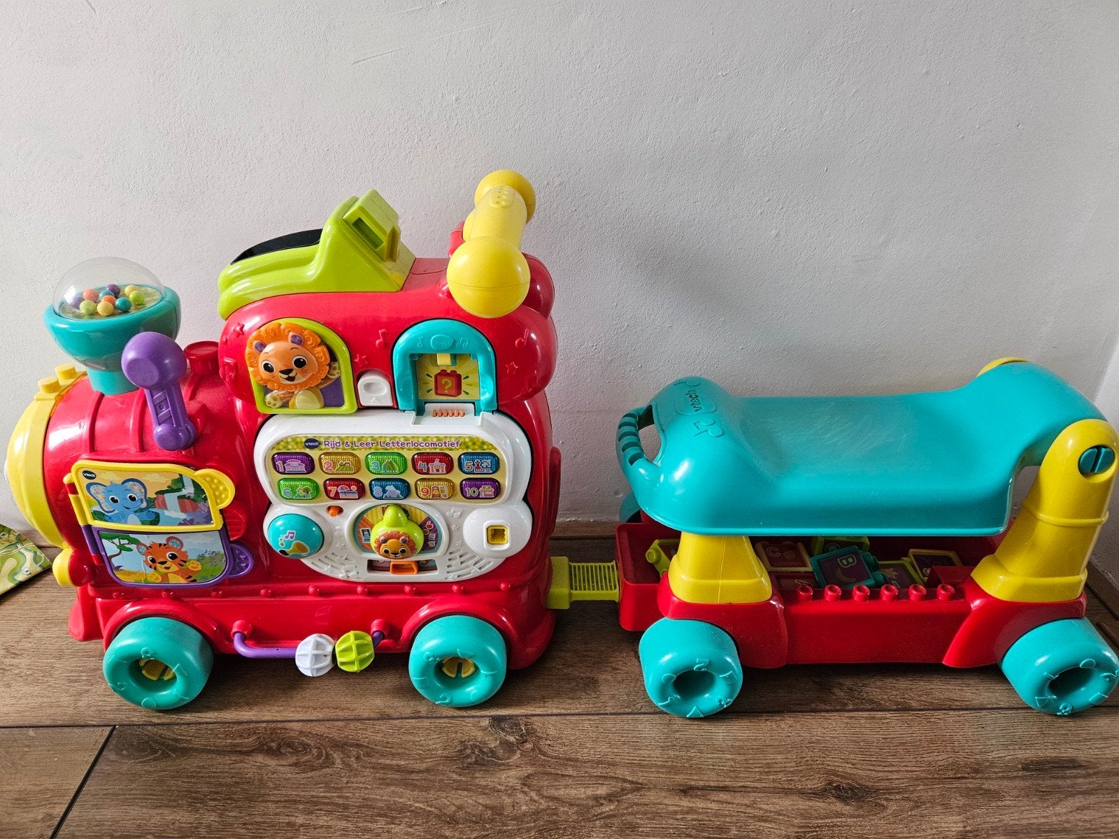 Vtech trein, Ophalen, Gebruikt, 6 maanden tot 2 jaar